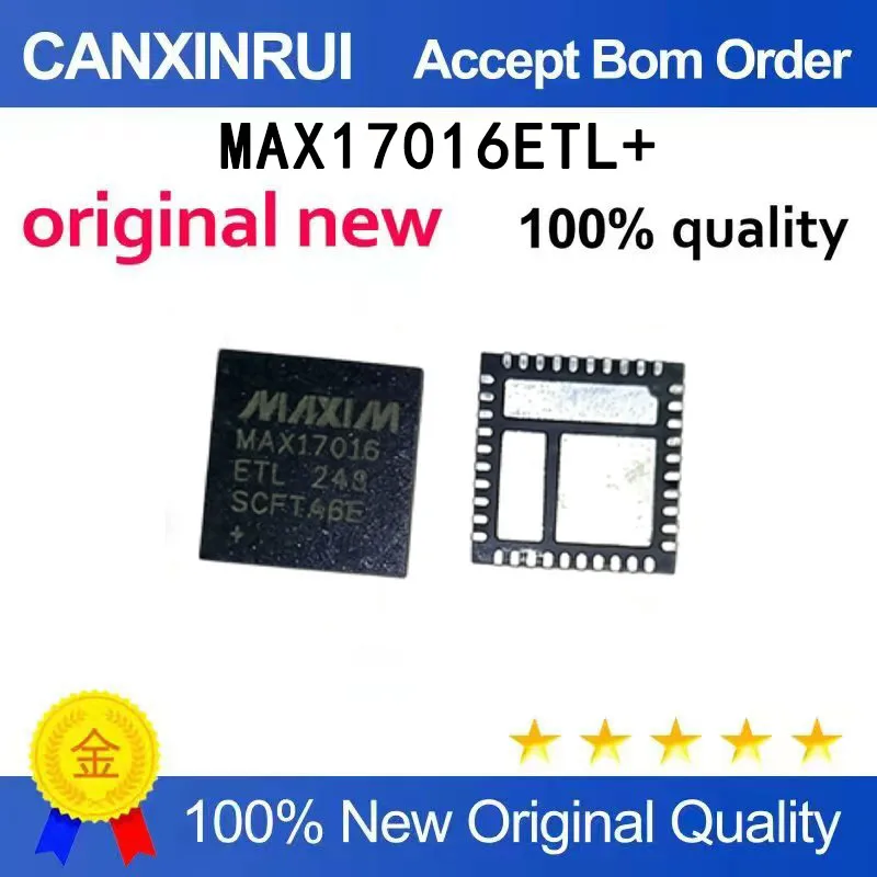 (5-100 pieces)New stock MAX17016ETL+MAX17016E MAX17016 QFN
(5-100 pieces)New stock MAX17016ETL+MAX17016E MAX17016 QFN