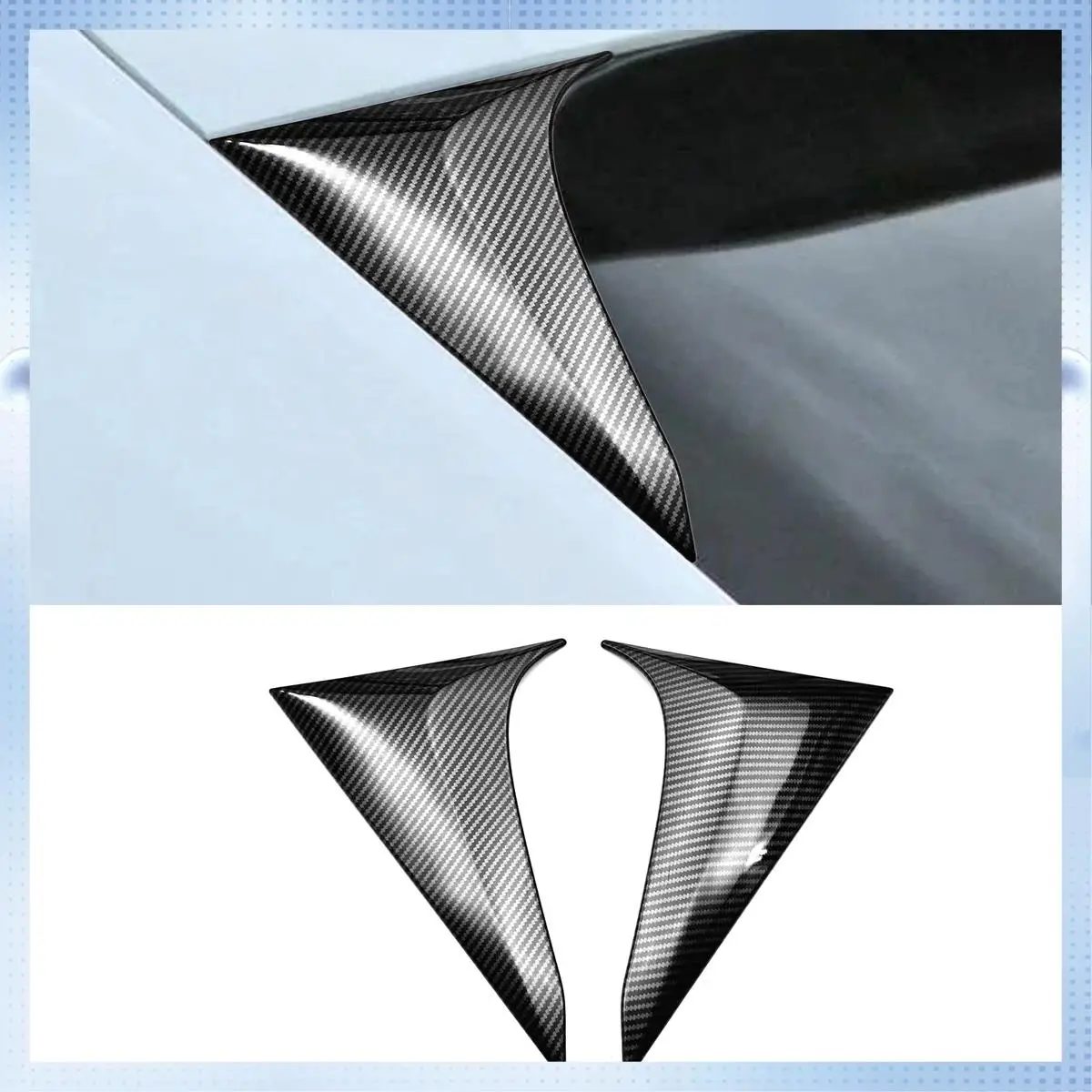 A51K-Car Rear Window Spoiler Side Wing Trim Cover Decorate For Honda HRV HR-V Vezel 2021 2022 Carbon Fiber
A51K-Car Rear Window Spoiler Side Wing Trim Cover Decorate For Honda HRV HR-V Vezel 2021 2022 Carbon Fiber
