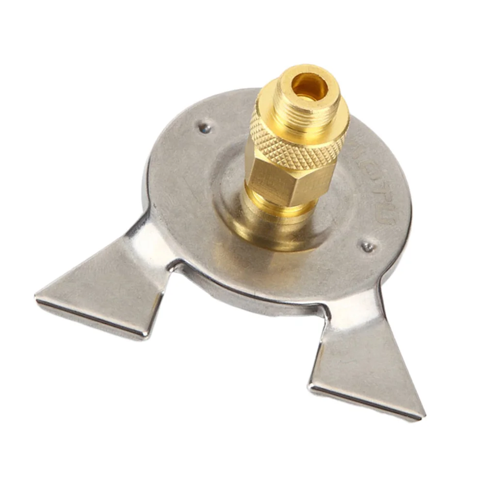 1Pcs Copper Alloy Stainless Steel Gas Tank Adapter Durable Rustproof Portable Outdoor Bbq Burner Converter Golden Silver
1Pcs Copper Alloy Stainless Steel Gas Tank Adapter Durable Rustproof Portable Outdoor Bbq Burner Converter Golden Silver