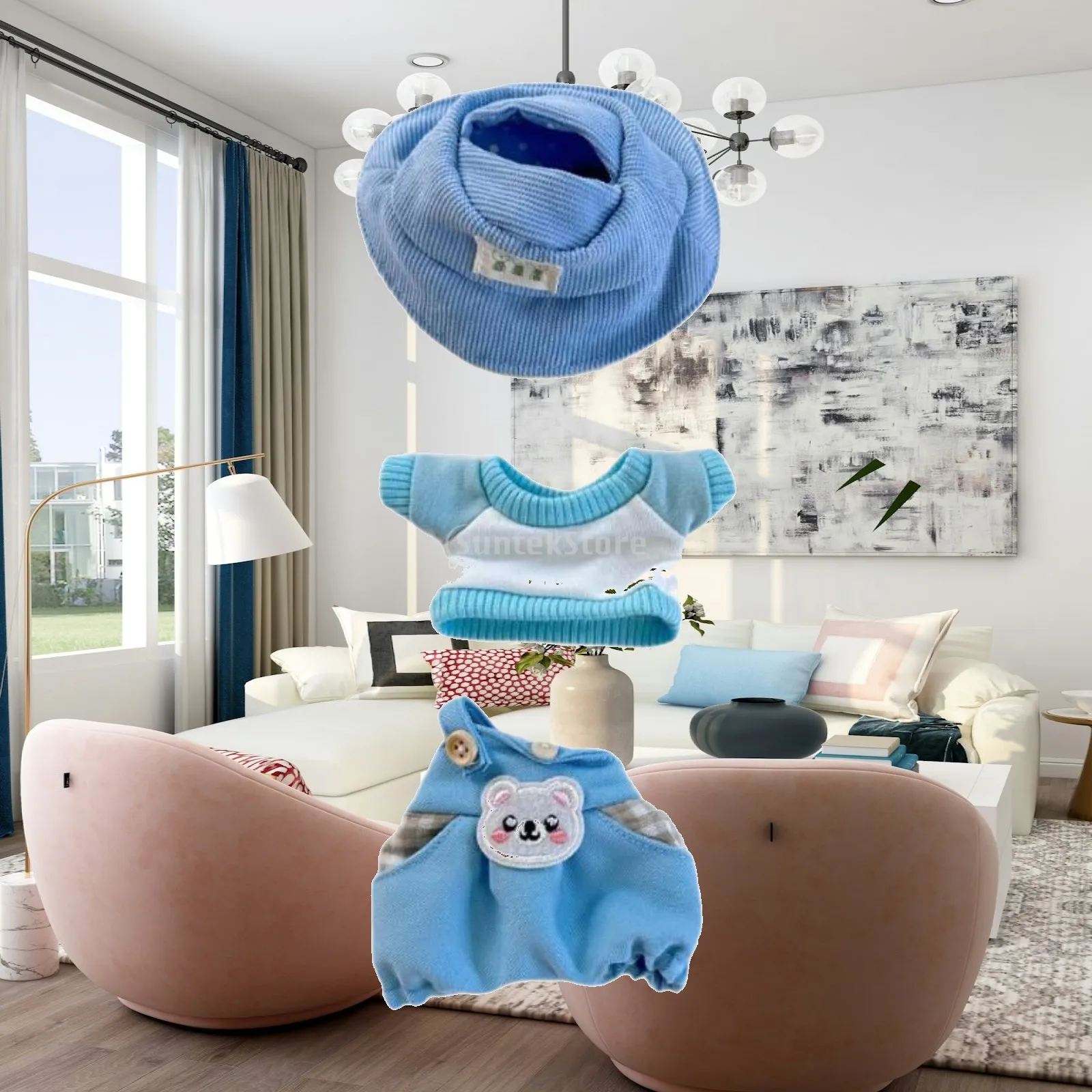 3Pcs Plush Doll Outfit with Hat Birthday Gifts Decoration Fashion for Kids Birthday Gift Clothes suits Dress up for Pendant Doll
3Pcs Plush Doll Outfit with Hat Birthday Gifts Decoration Fashion for Kids Birthday Gift Clothes suits Dress up for Pendant Doll