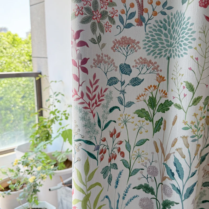 Rural French Style Plants Beautiful Flowers Digital Printing Curtains for Living Room Bedroom Bay Window Blackout Customization
Rural French Style Plants Beautiful Flowers Digital Printing Curtains for Living Room Bedroom Bay Window Blackout Customization