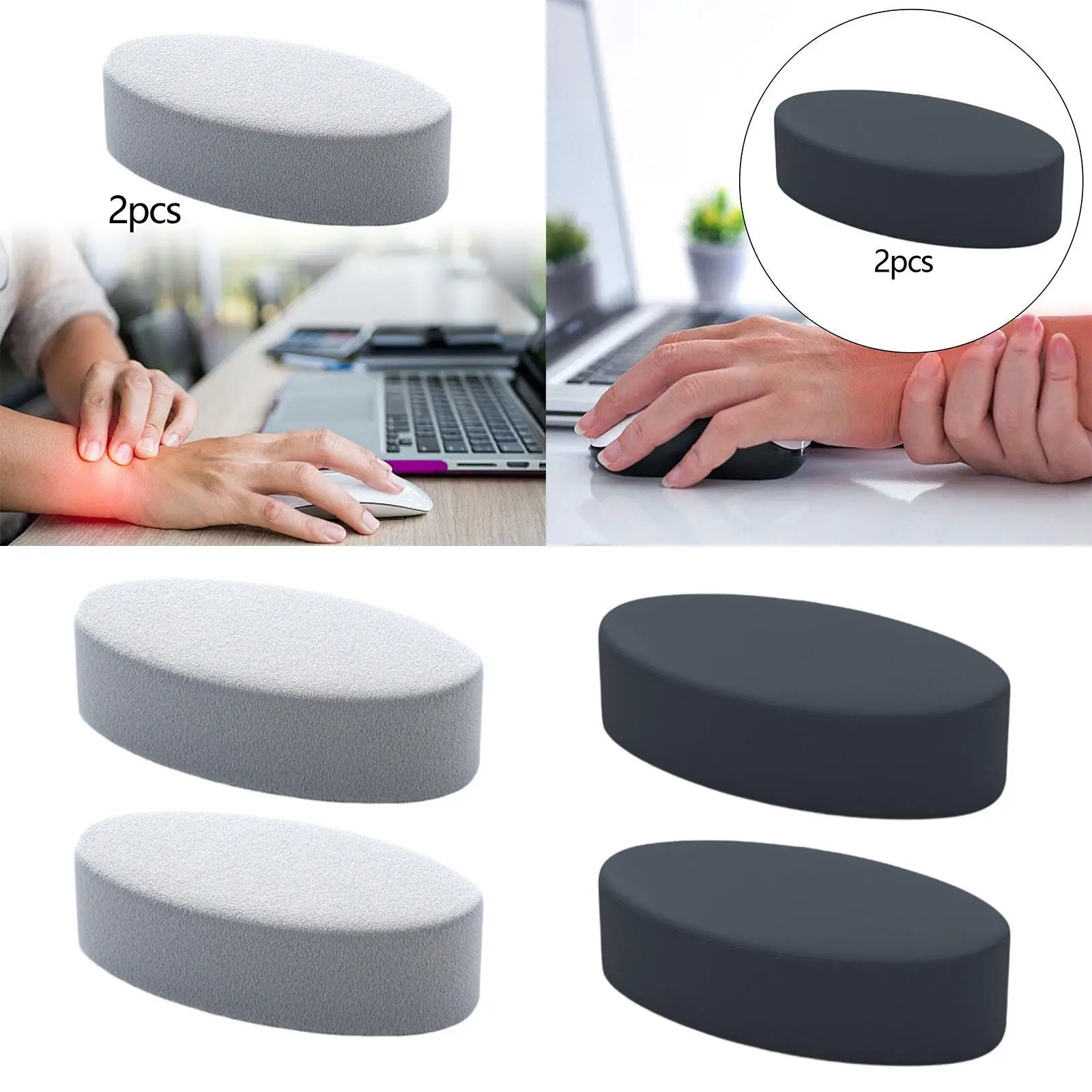 2Pcs Wrist Elbow Rest Pad for Desk Comfortable Versatile Compact Ergonomic Reusable Armrest Cushion for Office Gaming Home
2Pcs Wrist Elbow Rest Pad for Desk Comfortable Versatile Compact Ergonomic Reusable Armrest Cushion for Office Gaming Home