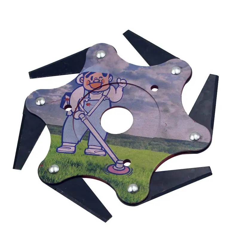 Replacement Universal 6 Teeth Metal Brush Cutter Weed Eater Head Cutter Replacement for Lawn Mowers & Weed
Replacement Universal 6 Teeth Metal Brush Cutter Weed Eater Head Cutter Replacement for Lawn Mowers & Weed