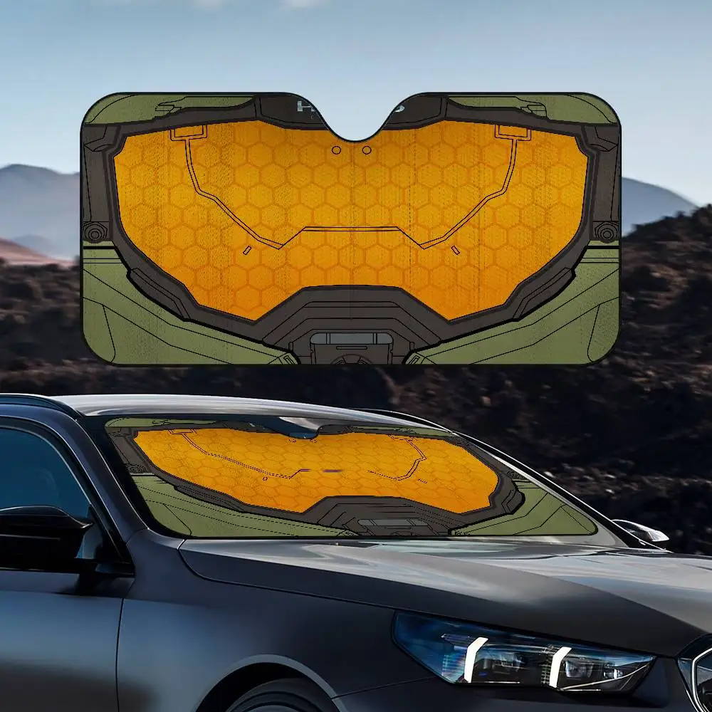 H-Halos Infinites Sun Visor Foldable Universal Car Windshield Sun Shade UVProtection Heat Insulation Foldable Cover
H-Halos Infinites Sun Visor Foldable Universal Car Windshield Sun Shade UVProtection Heat Insulation Foldable Cover