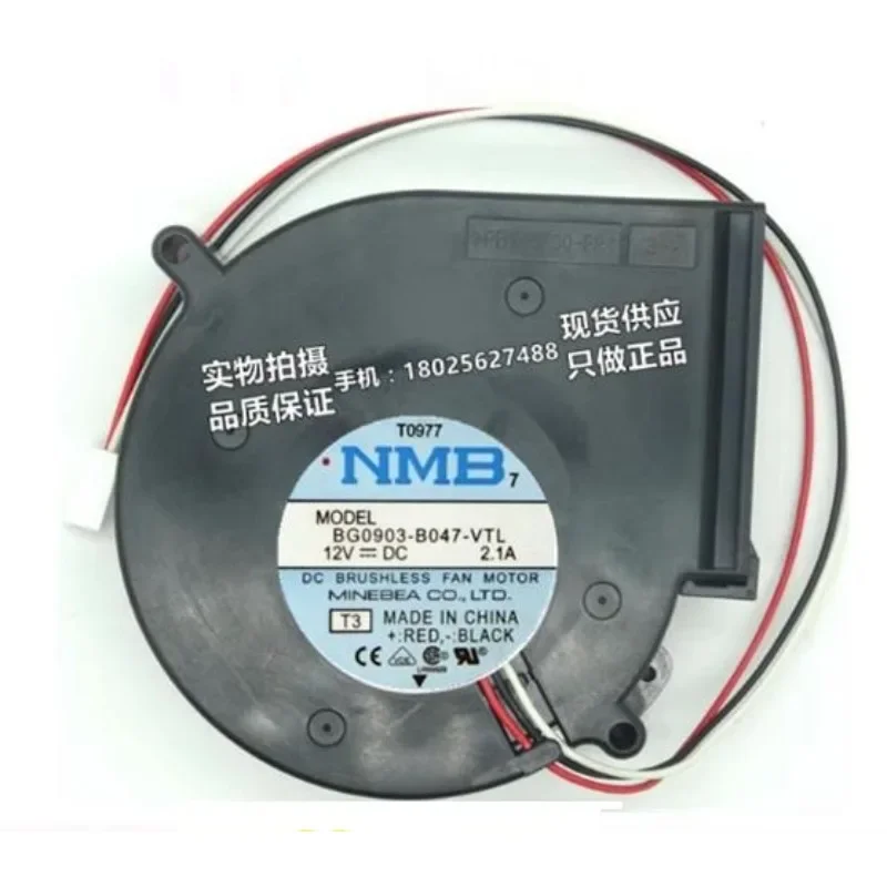 Новый вентилятор-кулер для NMB BG0903-B047-VTL 9733 турбовентилятор 12 В 2,1 А серверный охлаждающий вентилятор 97*97*33 мм
Новый вентилятор-кулер для NMB BG0903-B047-VTL 9733 турбовентилятор 12 В 2,1 А серверный охлаждающий вентилятор 97*97*33 мм