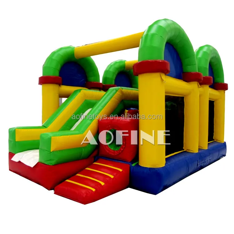 Kids Indoor Inflatable Bouncy Castle Combo with Slide for Toddlers
Kids Indoor Inflatable Bouncy Castle Combo with Slide for Toddlers