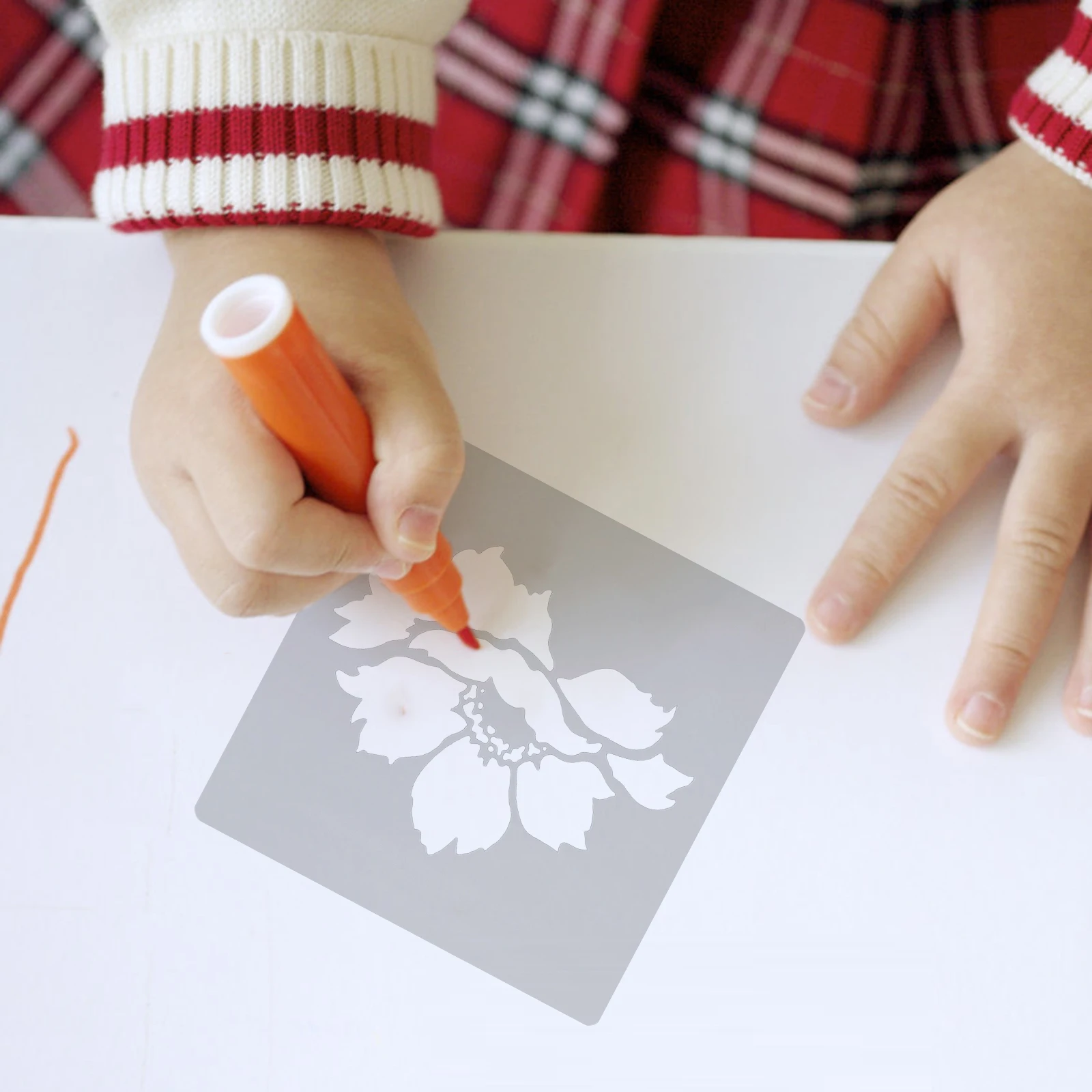 16 Pcs Hand Drawn Floral Stencils Set for Wall Craft Decor Reusable PET Material Plant Templates White Color
16 Pcs Hand Drawn Floral Stencils Set for Wall Craft Decor Reusable PET Material Plant Templates White Color