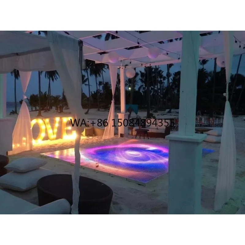Easy Installation15x15 225 Pixels LED Digital Panel Brick Dance Floors High Quality for Wedding Events Party
Easy Installation15x15 225 Pixels LED Digital Panel Brick Dance Floors High Quality for Wedding Events Party