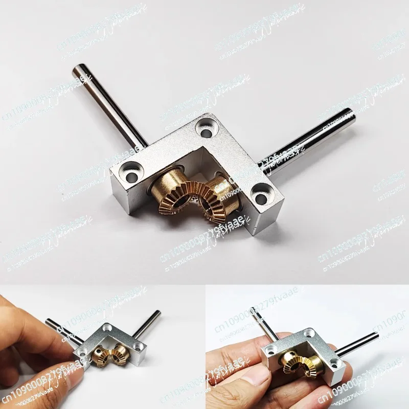 Small 90 Degree 1:1 Gearbox Bevel Gear Commutator Model Transmission Case 4/5mm Mini Right Angle Rotator
Small 90 Degree 1:1 Gearbox Bevel Gear Commutator Model Transmission Case 4/5mm Mini Right Angle Rotator