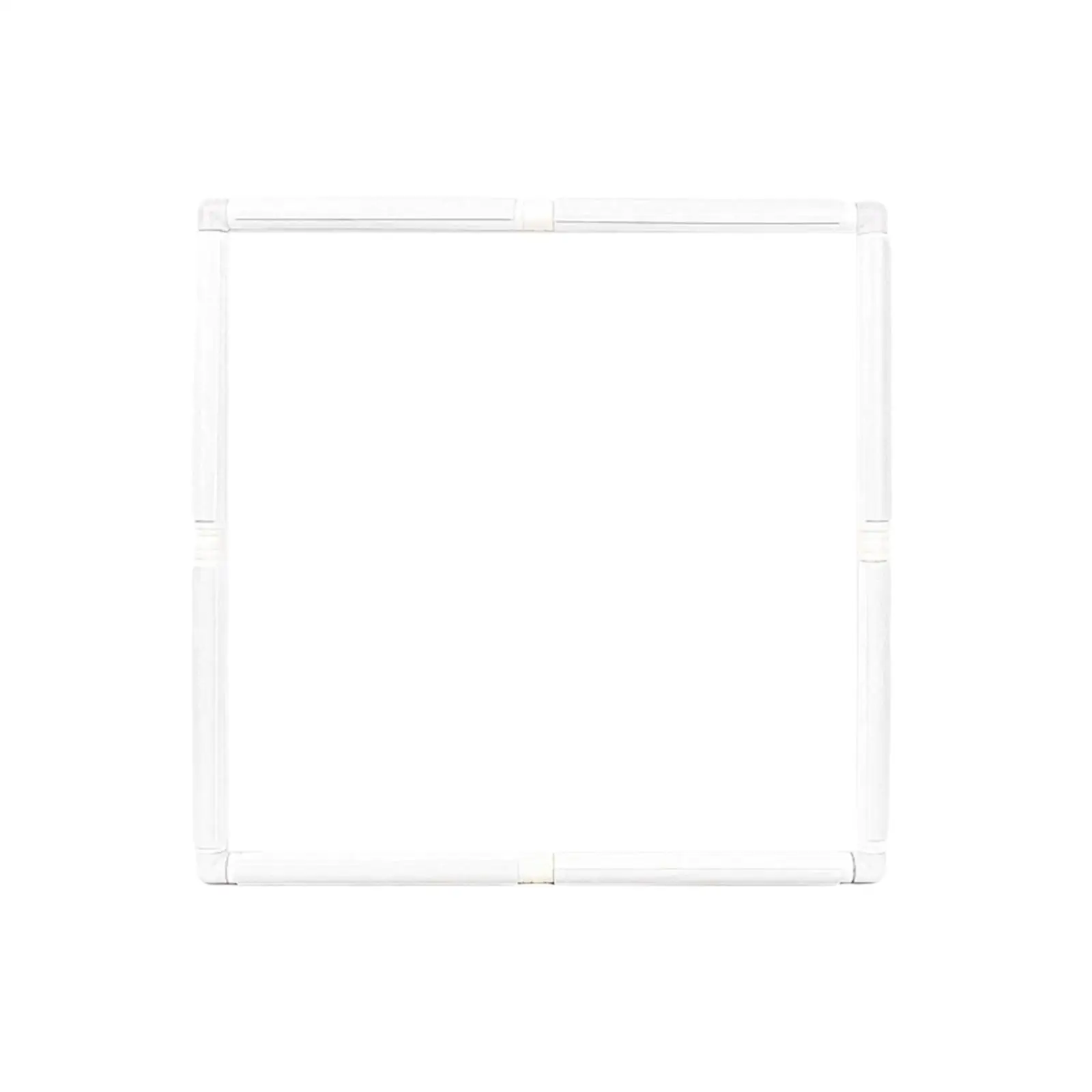Nordic White Cross Stitch Snap Frame Reusable Embroidery Stand for DIY Needle Art and Craft Projects
Nordic White Cross Stitch Snap Frame Reusable Embroidery Stand for DIY Needle Art and Craft Projects