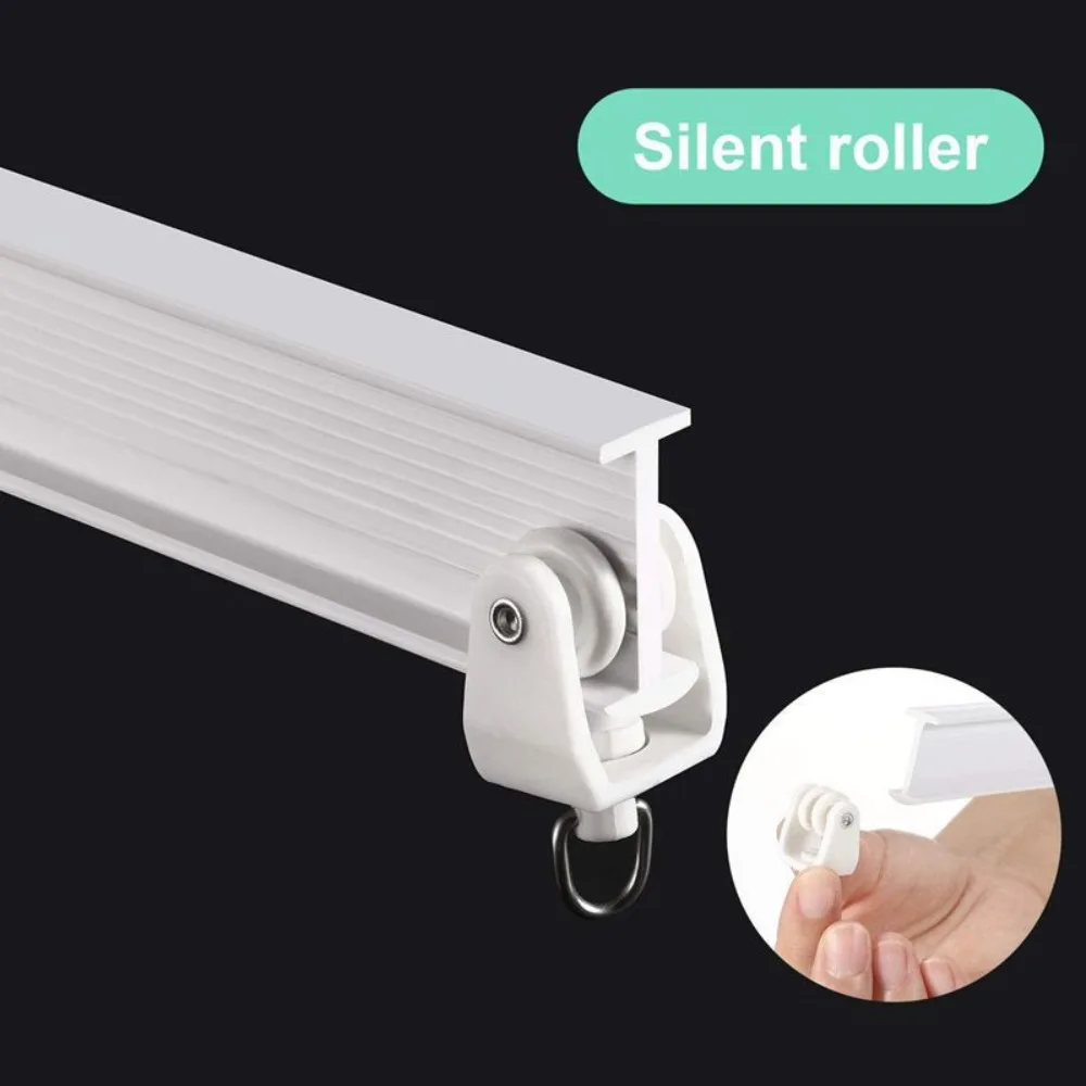 Bendable Modern Style White Curtain Rail Visible Track Curtains Plastic
Bendable Modern Style White Curtain Rail Visible Track Curtains Plastic
