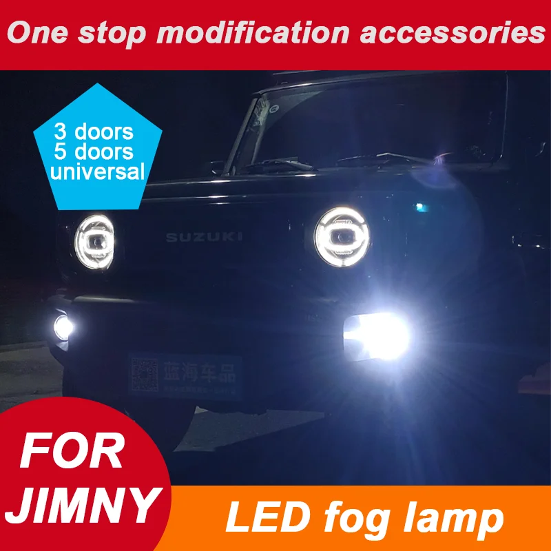 LED Front fog lights For Suzuki Jimny JB64 Sierra JB74W 2019+ Exterior Accessories frames
LED Front fog lights For Suzuki Jimny JB64 Sierra JB74W 2019+ Exterior Accessories frames 