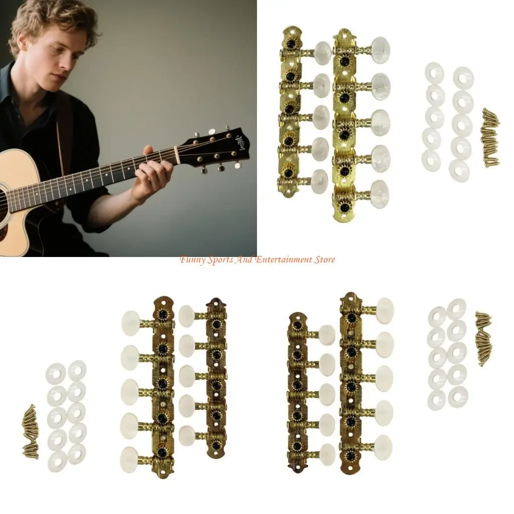 C4DE Strong Double Hole Guitar String Twist 10 String Open Back Regulator With Metal Plastic Build
C4DE Strong Double Hole Guitar String Twist 10 String Open Back Regulator With Metal Plastic Build
