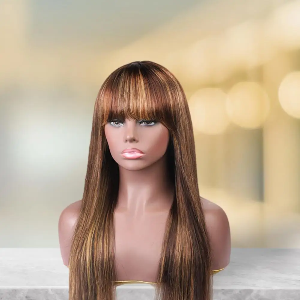 Fashion Women Hair Wig Long Women Hair Weave Colorful Gradient Color Straight Human Hair Comfortable
Fashion Women Hair Wig Long Women Hair Weave Colorful Gradient Color Straight Human Hair Comfortable