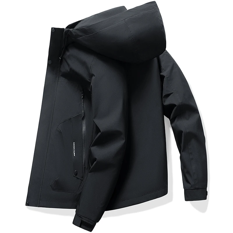 Stylish with Hood Men Casual Jacket Outdoor Windproof Trekking Coats Quality Comfortable Male Clothes All-match Multiple Colors
Stylish with Hood Men Casual Jacket Outdoor Windproof Trekking Coats Quality Comfortable Male Clothes All-match Multiple Colors