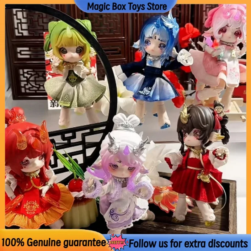 Genuine Penny'S Treasure Box Antu Wanling Illustrated Series Bjd Blind Box Toys Kawaii Joint Mobility Ornament Mystery Box Gift
Genuine Penny'S Treasure Box Antu Wanling Illustrated Series Bjd Blind Box Toys Kawaii Joint Mobility Ornament Mystery Box Gift