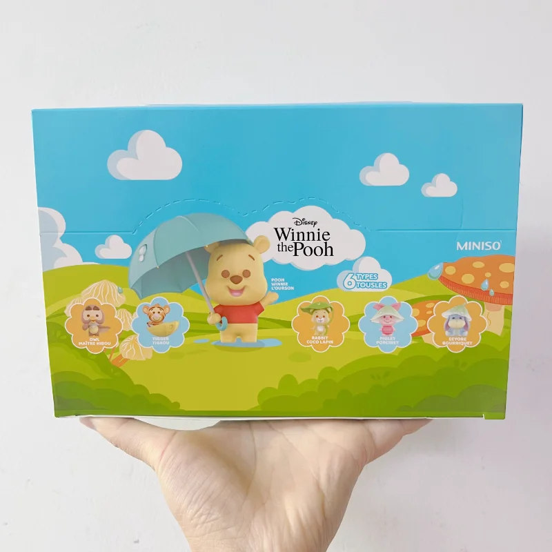 MINISO Disney Pooh Bear Rainy Season Themed Series Blind Box Toys Anime Figures Model Doll Toys Collect Ornaments
MINISO Disney Pooh Bear Rainy Season Themed Series Blind Box Toys Anime Figures Model Doll Toys Collect Ornaments