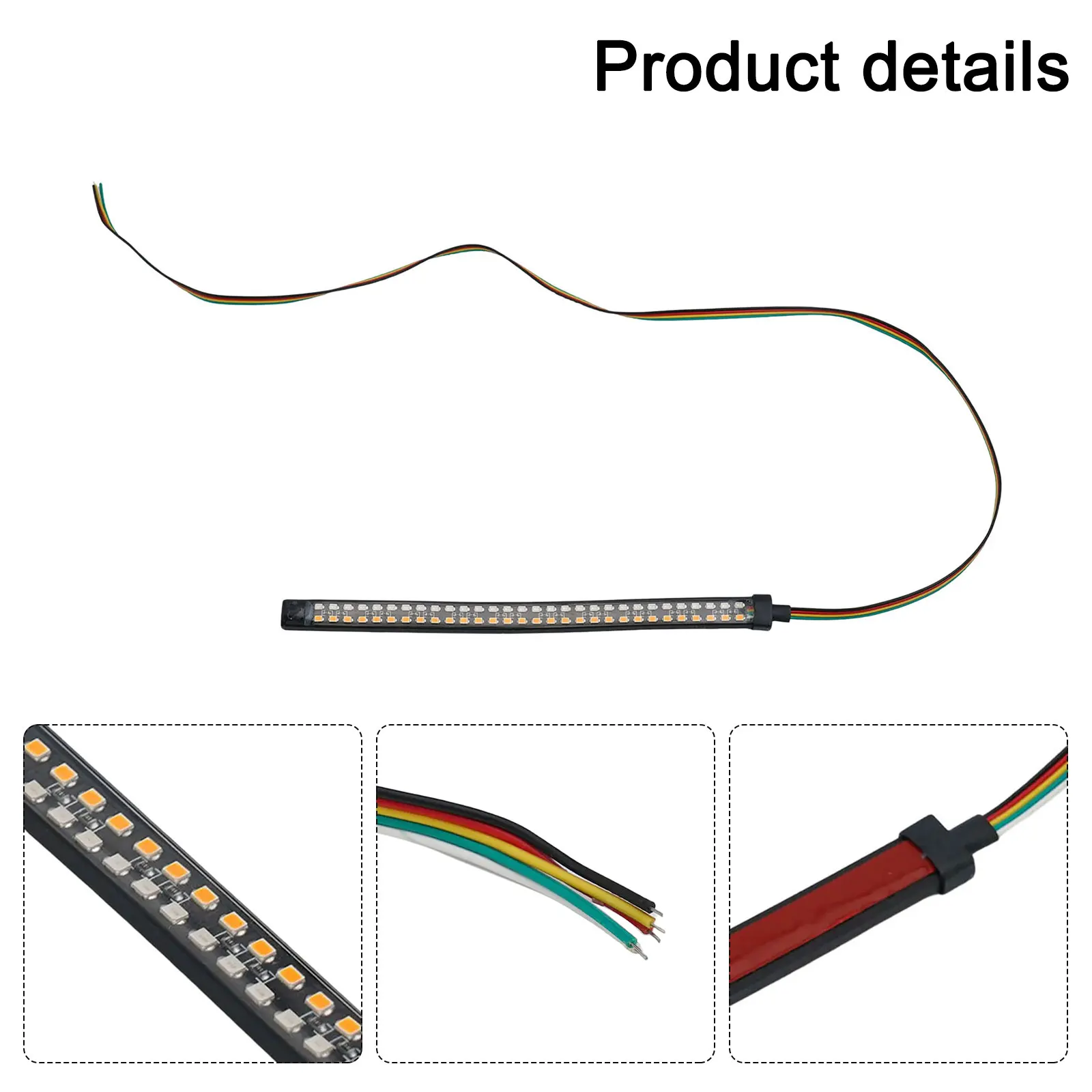 For Motorcycle Lighting Flowing Turn Signal Light Motorcycle Taillight Switchback Function Waterproof IP65 5-wire Connection
For Motorcycle Lighting Flowing Turn Signal Light Motorcycle Taillight Switchback Function Waterproof IP65 5-wire Connection