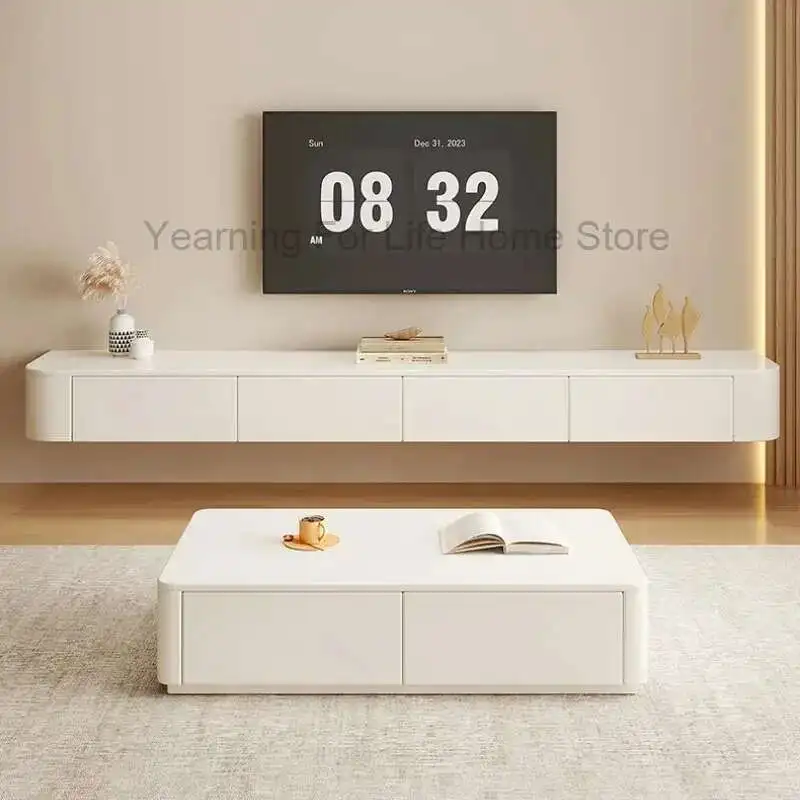 Salon Wooden Tv Stand White Wooden Floating Console Shelf Monitor Media Tv Cabinet Desk Muebles Para El Hogar Hotel Furniture
Salon Wooden Tv Stand White Wooden Floating Console Shelf Monitor Media Tv Cabinet Desk Muebles Para El Hogar Hotel Furniture