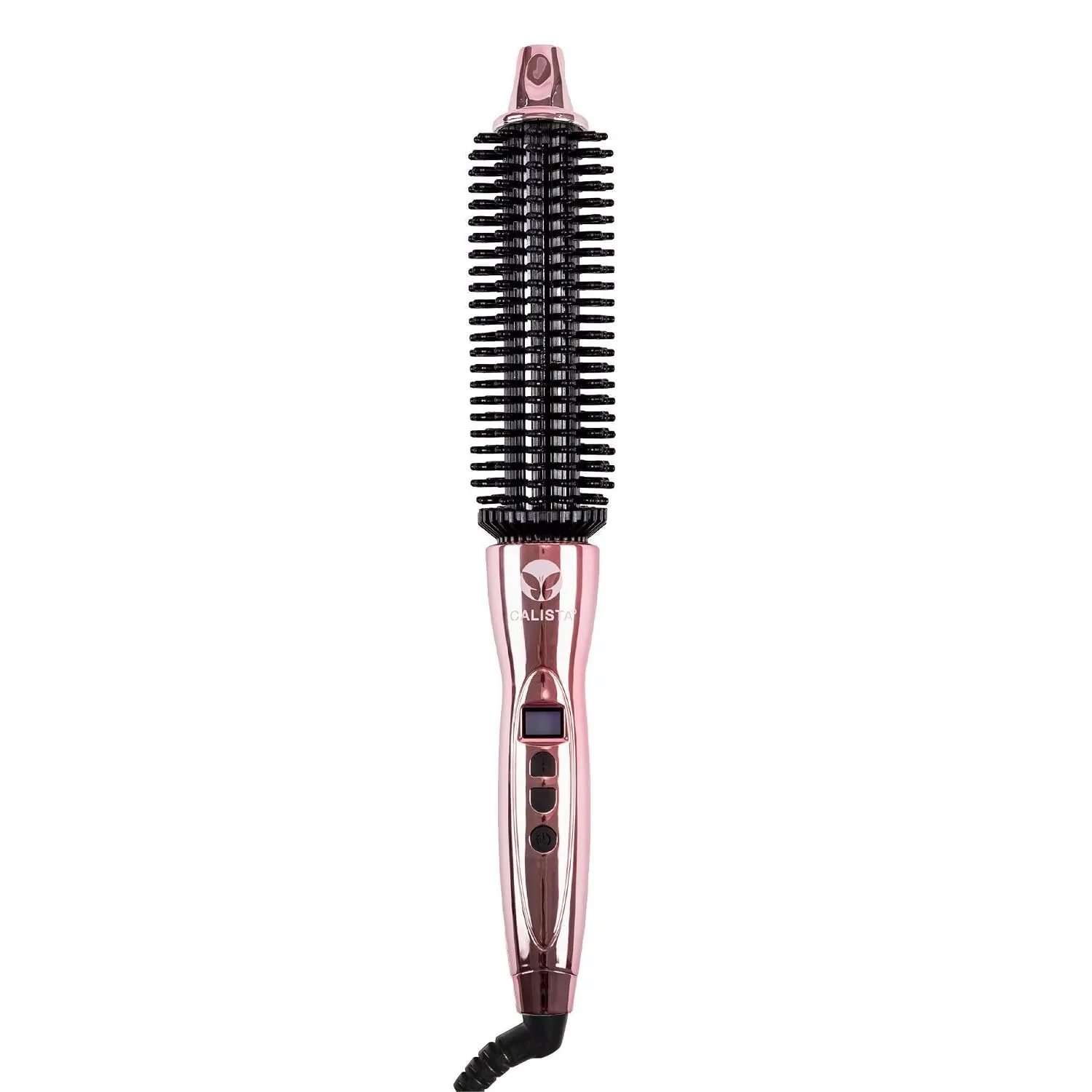 Heated Round Brush for Volume & Waves, 1" Dual Voltage Styling Tool with Adjustable Temperature, Rose Gold
Heated Round Brush for Volume & Waves, 1" Dual Voltage Styling Tool with Adjustable Temperature, Rose Gold
