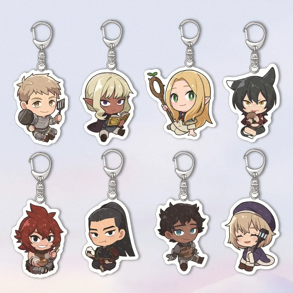 Diy Delicious in Dungeon Anime Peripherals Figure Custom Acrylic Keychain Creative Trend Jewelry Backpack Pendant Friend's Gifts
Diy Delicious in Dungeon Anime Peripherals Figure Custom Acrylic Keychain Creative Trend Jewelry Backpack Pendant Friend's Gifts