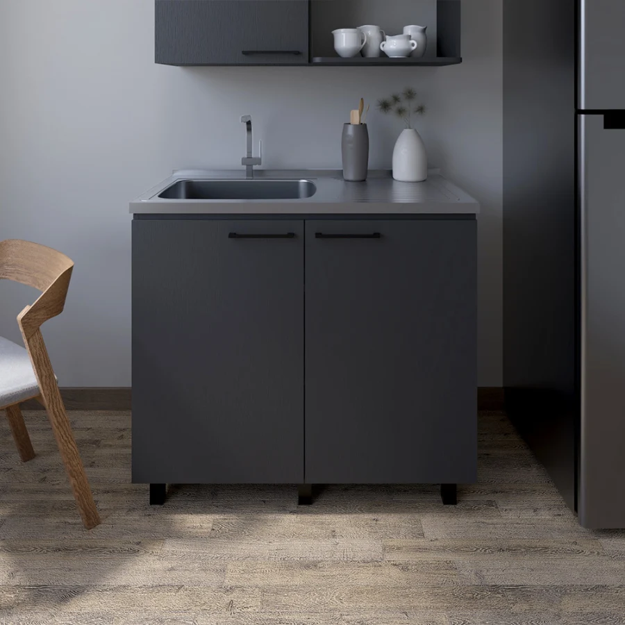 Utility Sink Cabinet Burwood Kitchen Black
Utility Sink Cabinet Burwood Kitchen Black