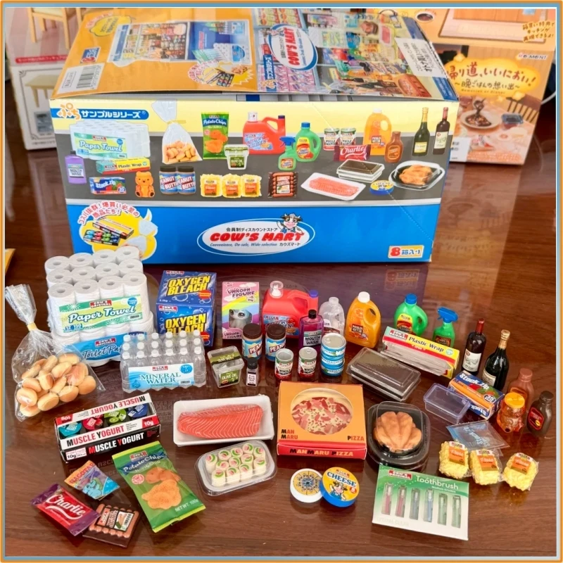 In Stock Re-Ment Cow'S Mart Mini Supermarket Food Playset Desktop Decoration Dollhouse Accessory Model Toy Gift For Fans
In Stock Re-Ment Cow'S Mart Mini Supermarket Food Playset Desktop Decoration Dollhouse Accessory Model Toy Gift For Fans