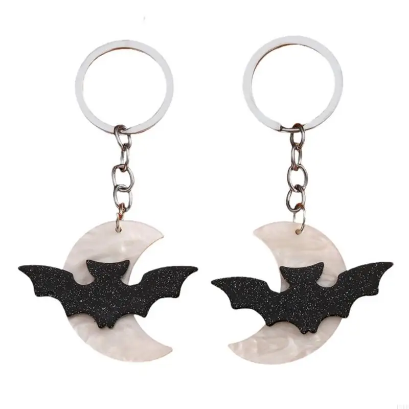 652F Fashionable Halloween Sturdy Acrylics Bat Keychain Charm Scratch Resistant Keyring Pendant for Couples and Youth
652F Fashionable Halloween Sturdy Acrylics Bat Keychain Charm Scratch Resistant Keyring Pendant for Couples and Youth