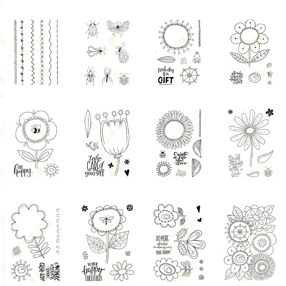 Free Shipping New Flowers Clear Silicone Stamps Scrapbook Diary Decoration Embossing Template DIY Greeting Card Handmade
Free Shipping New Flowers Clear Silicone Stamps Scrapbook Diary Decoration Embossing Template DIY Greeting Card Handmade