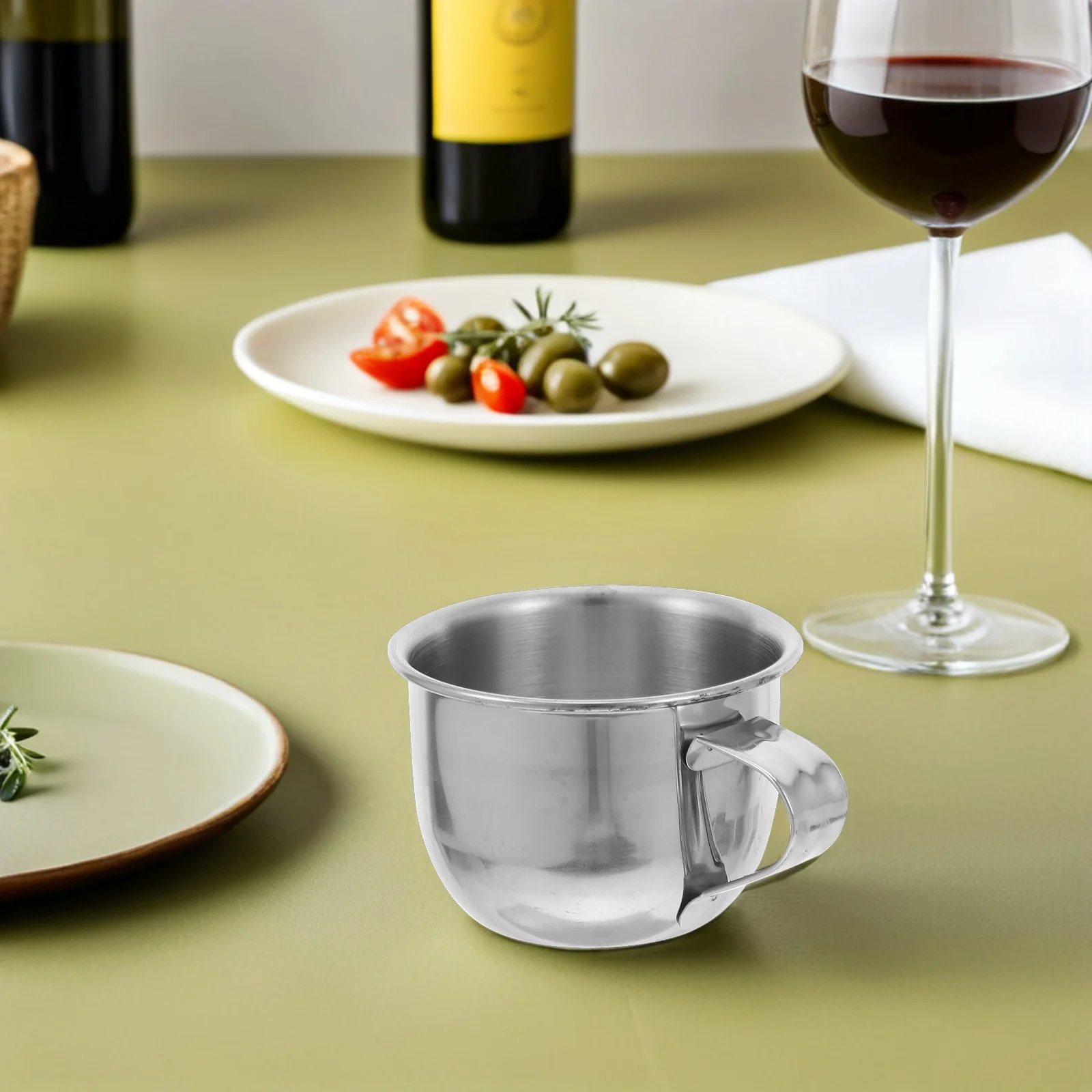 2Pcs Stainless Steel Water Cups Premium Rustproof Small Tea Mugs Sake Cups Ideal for Hot Cold Drinks Coffee Milk Juice
2Pcs Stainless Steel Water Cups Premium Rustproof Small Tea Mugs Sake Cups Ideal for Hot Cold Drinks Coffee Milk Juice