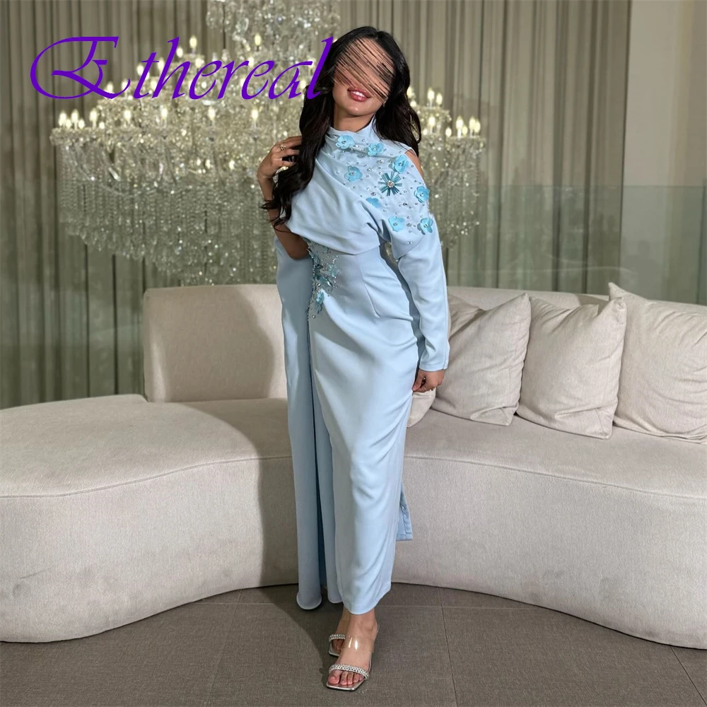 Customized Exquisite High Collar Evening Dress High Quality Jersey Prom Dresses Delicate Flowers Special Occasion Gowns
Customized Exquisite High Collar Evening Dress High Quality Jersey Prom Dresses Delicate Flowers Special Occasion Gowns