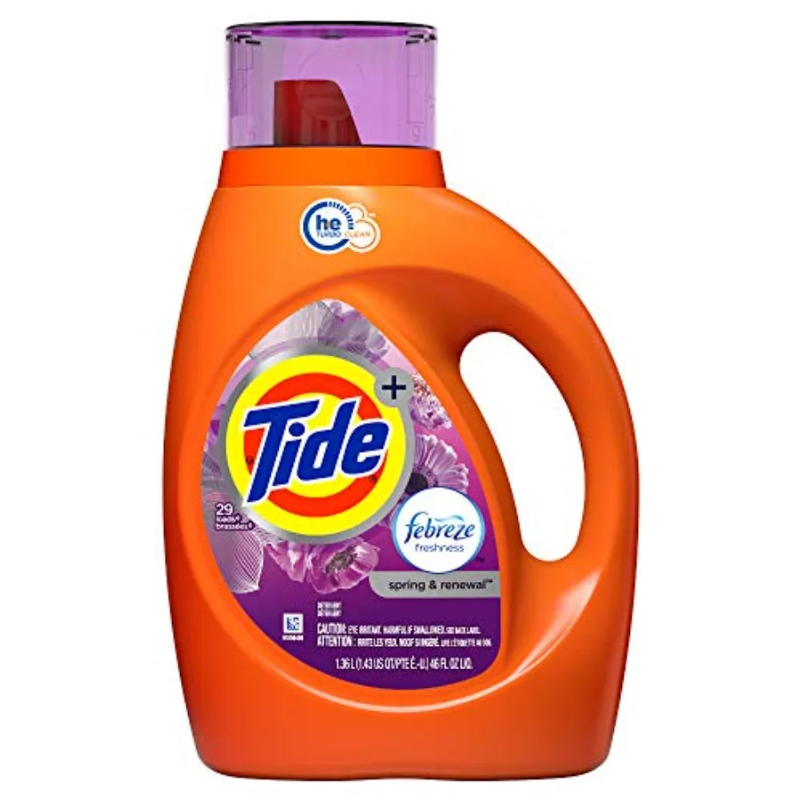 Tide HE Liquid Laundry Detergent,,46 oz
Tide HE Liquid Laundry Detergent,,46 oz
