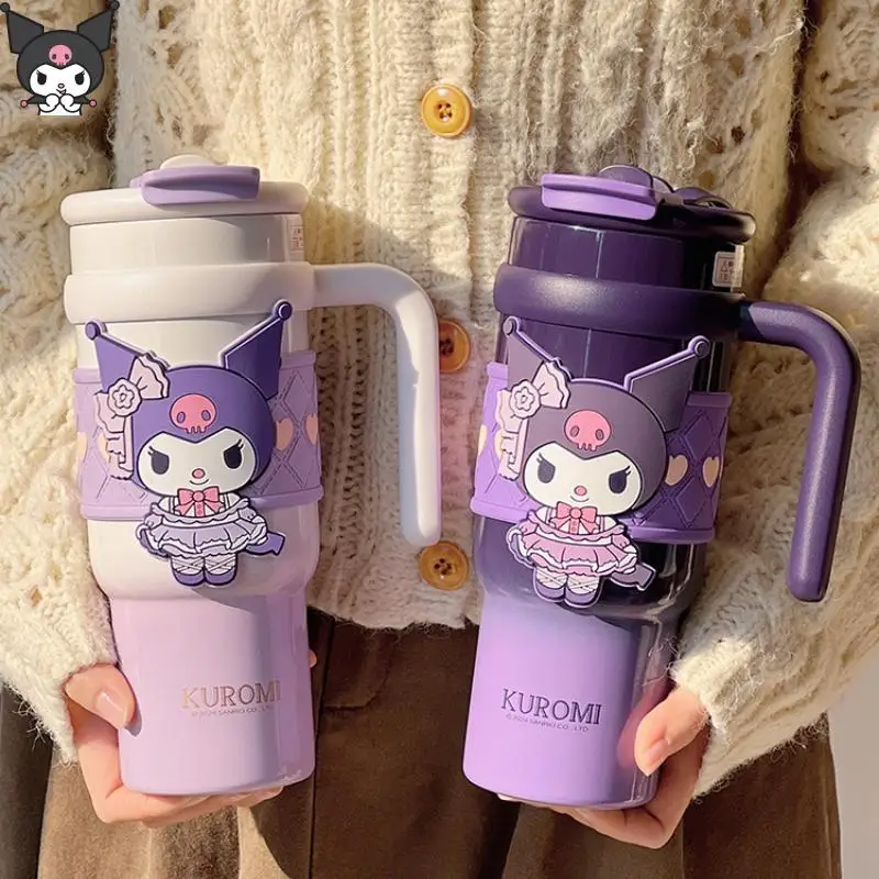 Sanrios Kuromi Hello Kittys Coffee Water Cup Water Cup High-Capacity A Cup with A Straw Maintain Temperature Cup Festival Gift
Sanrios Kuromi Hello Kittys Coffee Water Cup Water Cup High-Capacity A Cup with A Straw Maintain Temperature Cup Festival Gift