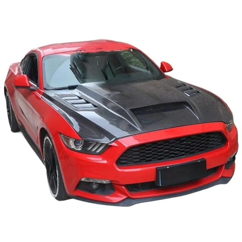 Carbon Fiber Hood for Mustang 2015-2017 GT500 TF Style Real Carbon Fiber Hood Regular Style Carbon Fiber
Carbon Fiber Hood for Mustang 2015-2017 GT500 TF Style Real Carbon Fiber Hood Regular Style Carbon Fiber