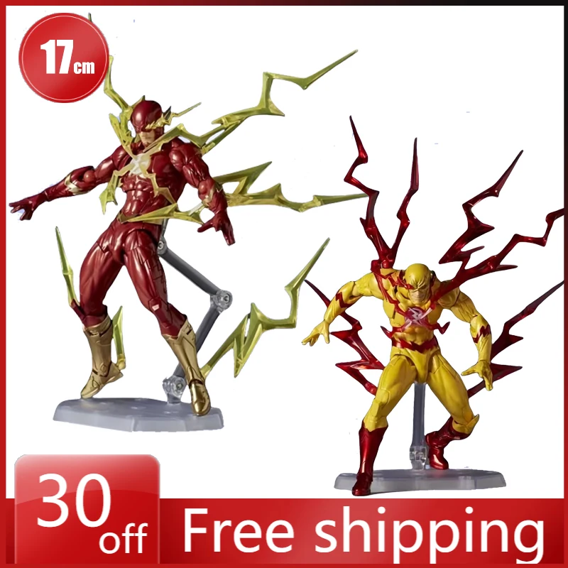 Revoltech The Flash Action Figure Barry Allen Figurine Movable PVC Collection Kaiyodo Amazing Yamaguchi Flashpoint Model Toys
Revoltech The Flash Action Figure Barry Allen Figurine Movable PVC Collection Kaiyodo Amazing Yamaguchi Flashpoint Model Toys