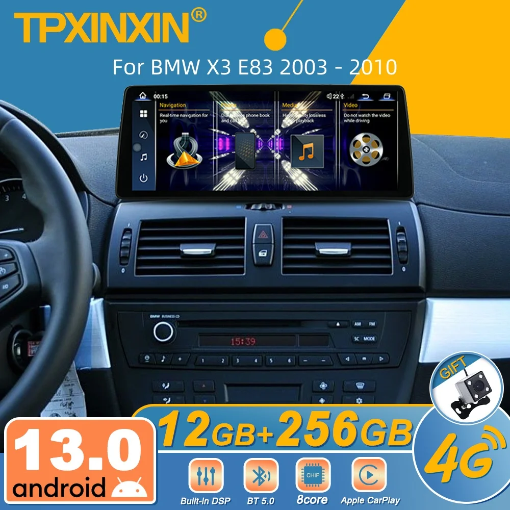 UltraThin 12.9'' Screen For BMW X3 E83 2003 - 2010 Android Car Radio Multimedia Video Player Wireless Carplay Autoradio Stereo
UltraThin 12.9'' Screen For BMW X3 E83 2003 - 2010 Android Car Radio Multimedia Video Player Wireless Carplay Autoradio Stereo