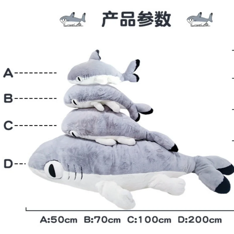 Yoyin Shark Cat Plush Doll Large Size Stuffed Pillow Soft Plush Toy Home Sofa Decoration Sleeping Pillow Doll Gift For Girls
Yoyin Shark Cat Plush Doll Large Size Stuffed Pillow Soft Plush Toy Home Sofa Decoration Sleeping Pillow Doll Gift For Girls