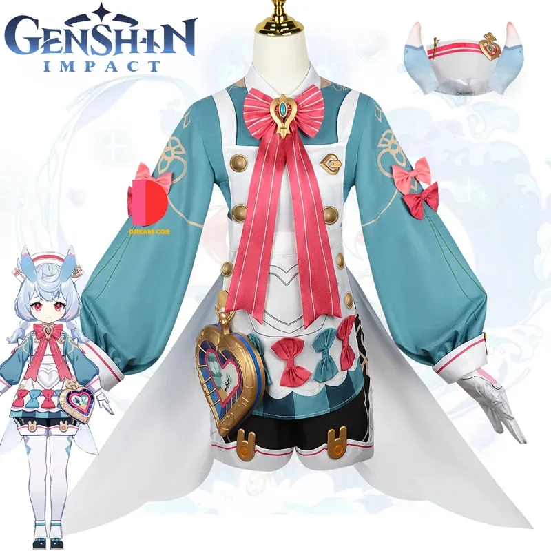 Genshin Impact Sigewinne Cosplay Costume Fontaine Anime Game Outfit Halloween Performance Dress High Quality for Fan Party Event
Genshin Impact Sigewinne Cosplay Costume Fontaine Anime Game Outfit Halloween Performance Dress High Quality for Fan Party Event