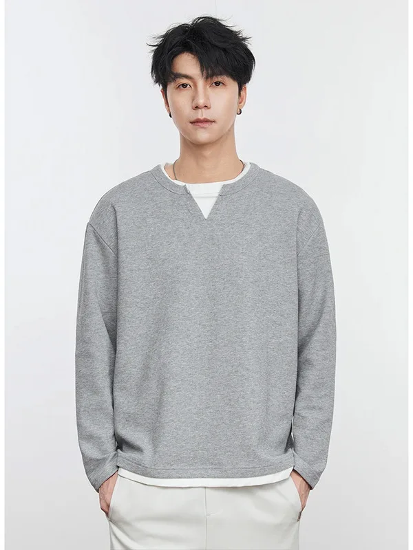 Мужская толстовка с длинным рукавом и V-образным вырезом, легкая, удобная, для многослойного ношения, весенняя, высококачественная, в стиле колор-блок, повседневная, для отдыха
Мужская толстовка с длинным рукавом и V-образным вырезом, легкая, удобная, для многослойного ношения, весенняя, высококачественная, в стиле колор-блок, повседневная, для отдыха