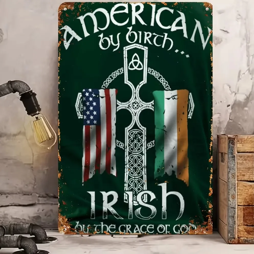 Wall Decor,Vintage Metallic Irish Born - Grace Sign - Country Wall Decoration for Home, Bar, Outdoor Spaces, Bathrooms
Wall Decor,Vintage Metallic Irish Born - Grace Sign - Country Wall Decoration for Home, Bar, Outdoor Spaces, Bathrooms