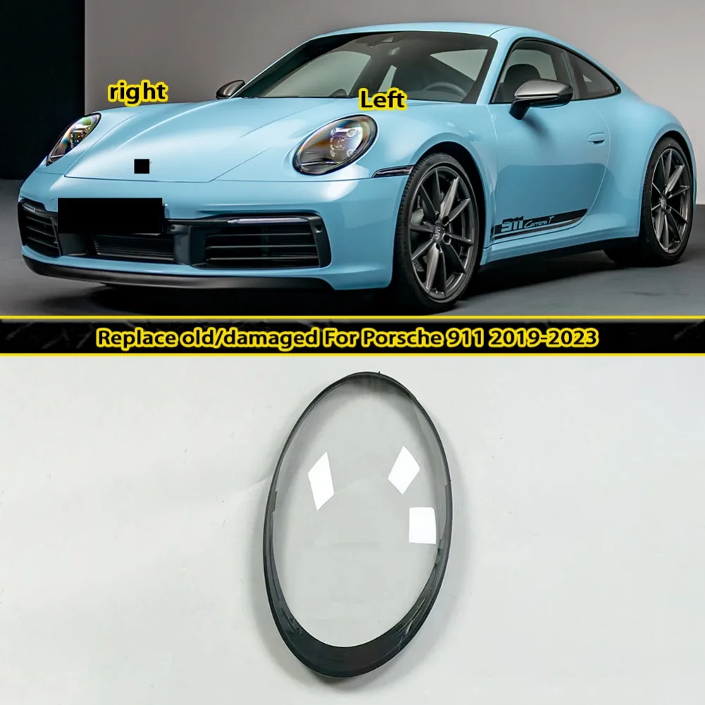 Headlight Shell Lampshade Lens Lamp Shade Plexiglass For Porsche 911 992 2019-2023 Headlamps Transparent Cover
Headlight Shell Lampshade Lens Lamp Shade Plexiglass For Porsche 911 992 2019-2023 Headlamps Transparent Cover