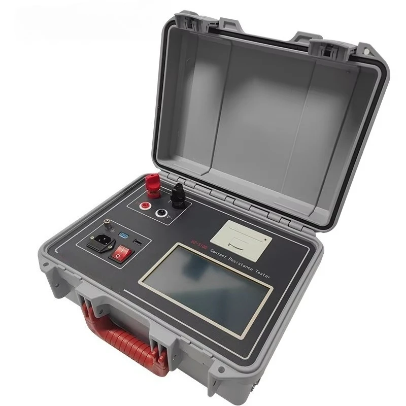 2026-Handheld 100A Electrical Circuit Breaker Contact Resistance Meter for High Voltage Switchgear
2026-Handheld 100A Electrical Circuit Breaker Contact Resistance Meter for High Voltage Switchgear