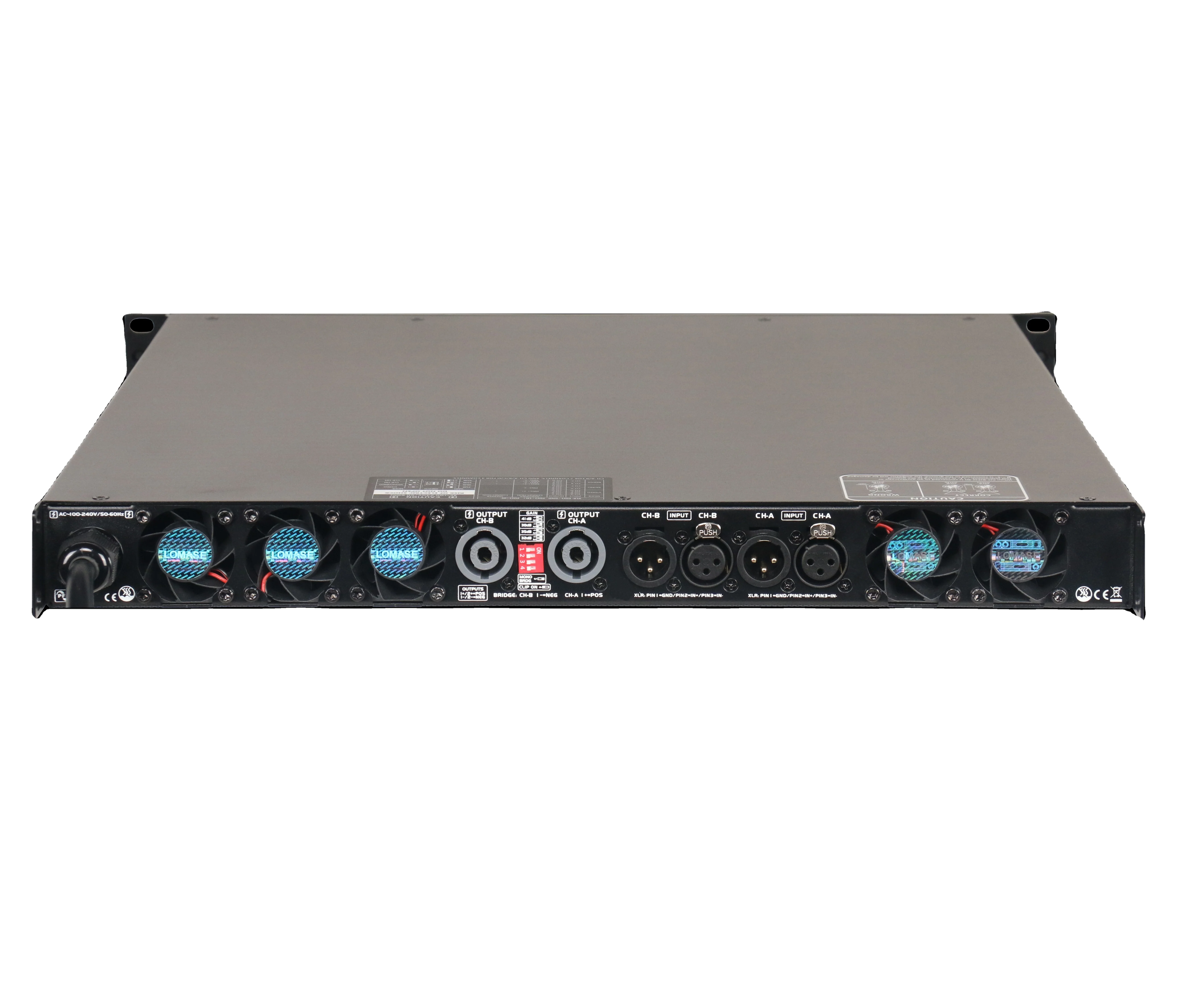 Latest Version 1U Digital Power Amplifier 3500w HavePFC Features High-power
Latest Version 1U Digital Power Amplifier 3500w HavePFC Features High-power