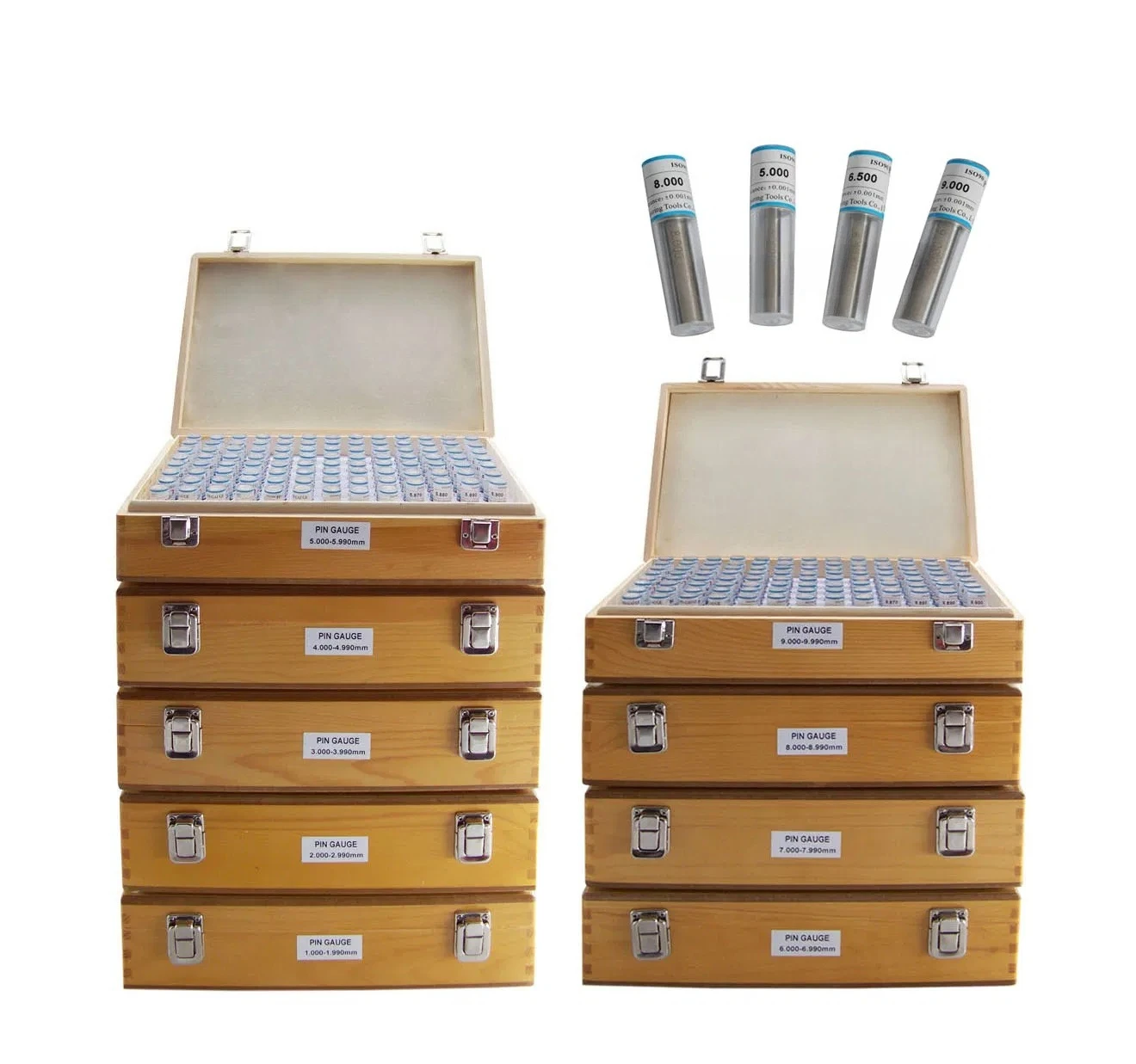 High Precision Pin Gauge Set 1.000-10.000mm, 901PCS
High Precision Pin Gauge Set 1.000-10.000mm, 901PCS