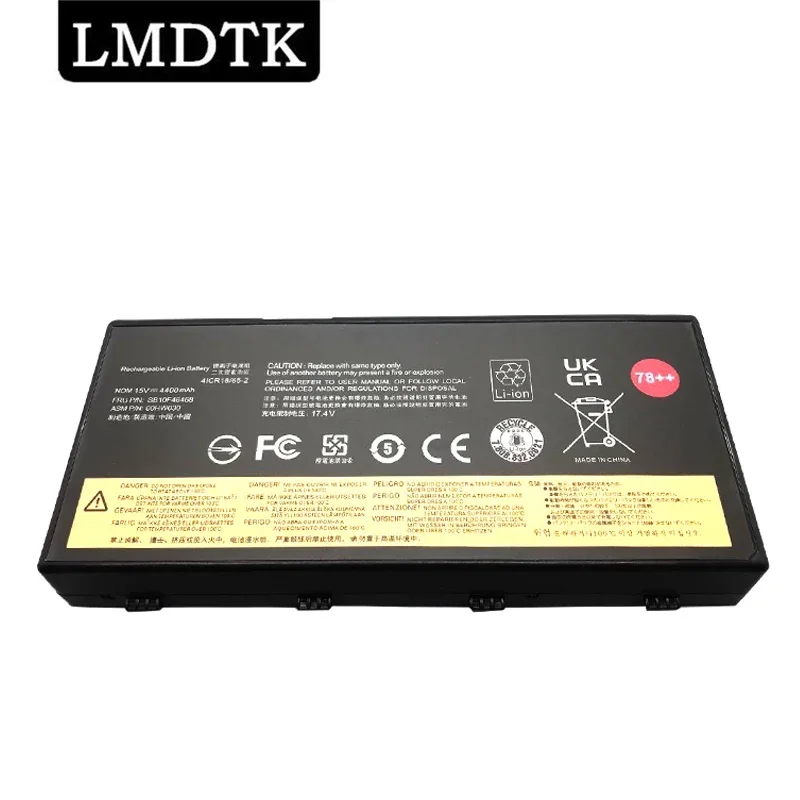 LMDTK Новый 00HW030 01AV451 SB10F46468 Аккумулятор для ноутбука Lenovo ThinkPad P70 P71 20ER003QGE 20HK0003GE Мобильная рабочая станция
LMDTK Новый 00HW030 01AV451 SB10F46468 Аккумулятор для ноутбука Lenovo ThinkPad P70 P71 20ER003QGE 20HK0003GE Мобильная рабочая станция