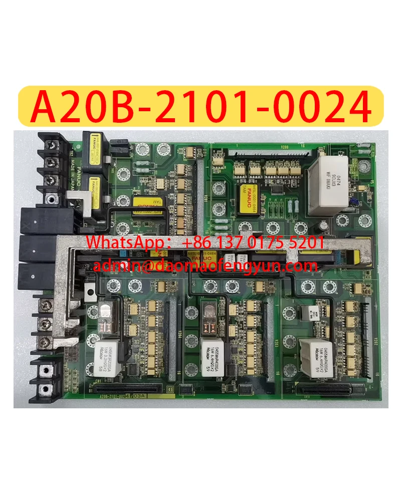 A20B-2101-0024 Used Driver Base Plate 3-in-1 Base Plate Tested ok,Fast shipping,A20B 2101 0024 
A20B-2101-0024 Used Driver Base Plate 3-in-1 Base Plate Tested ok,Fast shipping,A20B 2101 0024