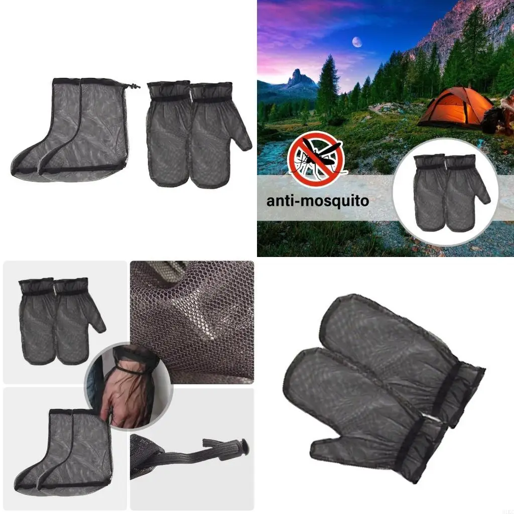Outdoor Mesh Foot Cover Mosquitoes Mesh Glove Fly Screen Insect
Outdoor Mesh Foot Cover Mosquitoes Mesh Glove Fly Screen Insect