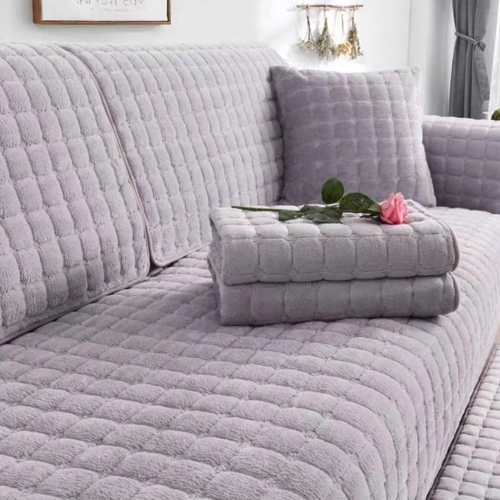 New Check Pattern Quilted Sofa Cover Anti-Slip Solid Color Couch Slipcover Soft Thickened Furniture Protector Home Decor
New Check Pattern Quilted Sofa Cover Anti-Slip Solid Color Couch Slipcover Soft Thickened Furniture Protector Home Decor
