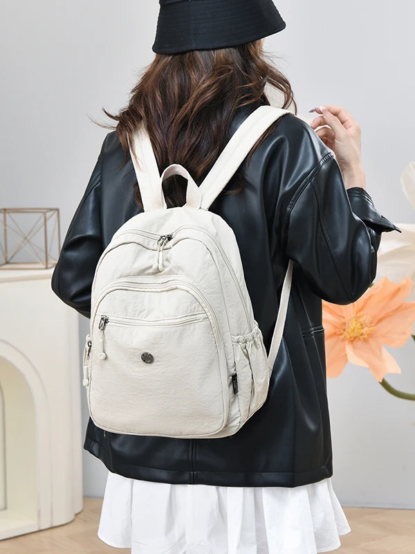 Large Capaci Nylon Bapa Faionable Casual Travel Bag Women's Lightweight Dual-oulder Bag Korean Sle Bookbag
Large Capaci Nylon Bapa Faionable Casual Travel Bag Women's Lightweight Dual-oulder Bag Korean Sle Bookbag