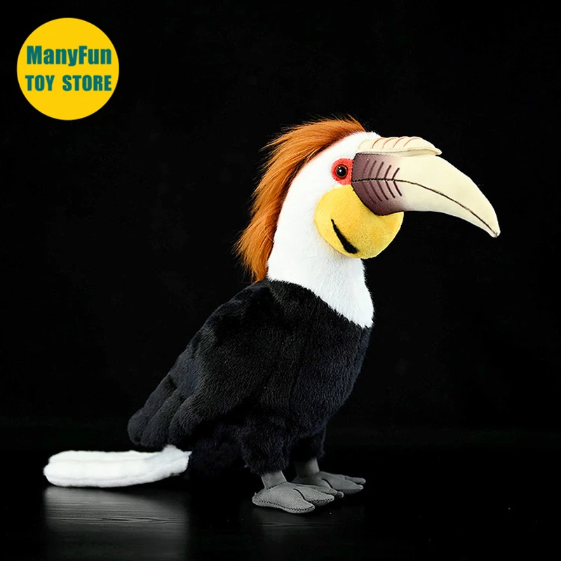 Realistic Wrinkled Hornbill High Fidelity Toucan Plush Toys Lifelike Hornbill Plushie Simulation Stuffed Animals Doll Toy Gifts
Realistic Wrinkled Hornbill High Fidelity Toucan Plush Toys Lifelike Hornbill Plushie Simulation Stuffed Animals Doll Toy Gifts